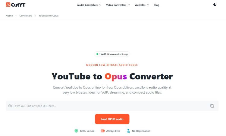 cutyt youtube to ogg audio converter