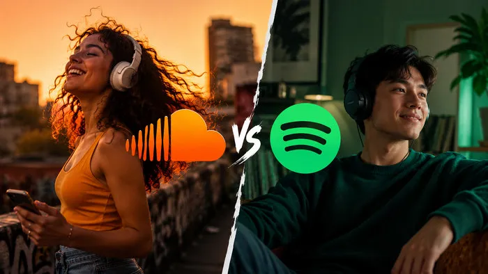 SoundCloud vs Spotify
