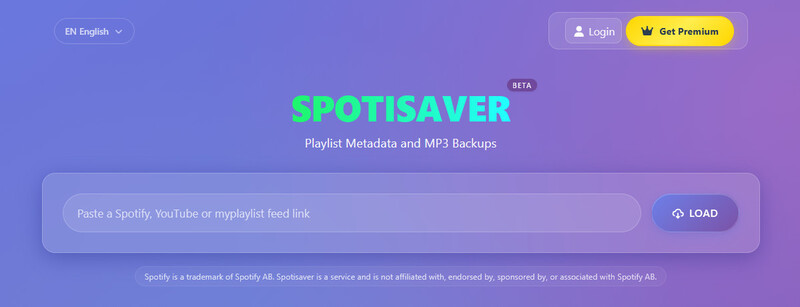 SpotiSaver Spotify Downloader