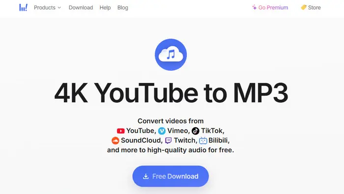 4K YouTube to MP3 — Best YouTube Audio Ripper for Windows and Mac