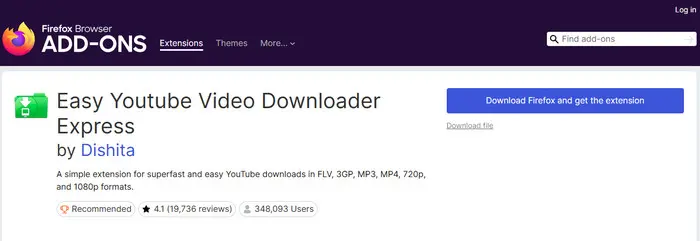 easy youtube video download