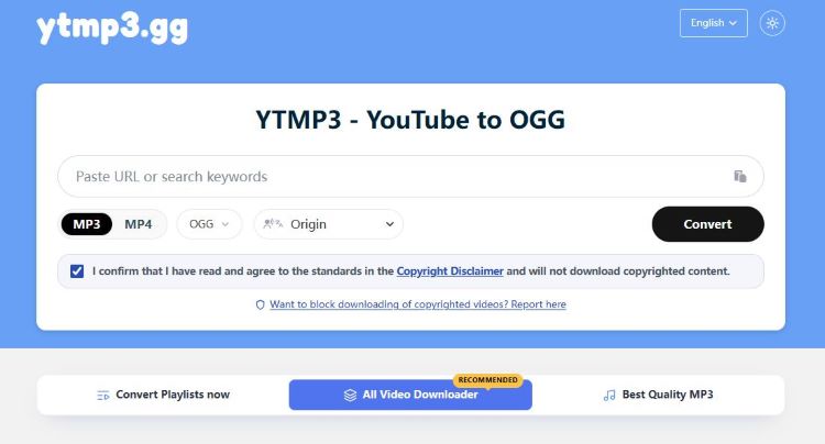 ytmp3gg YouTube to OGG Converter 