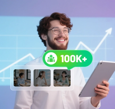 Over 100k users
