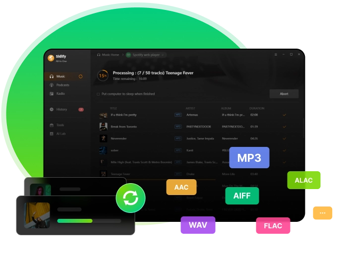 download formats
