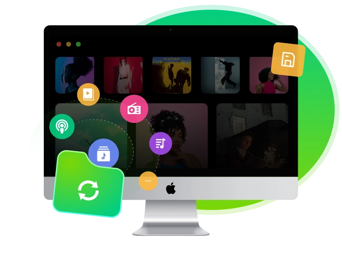 download music to mac folder