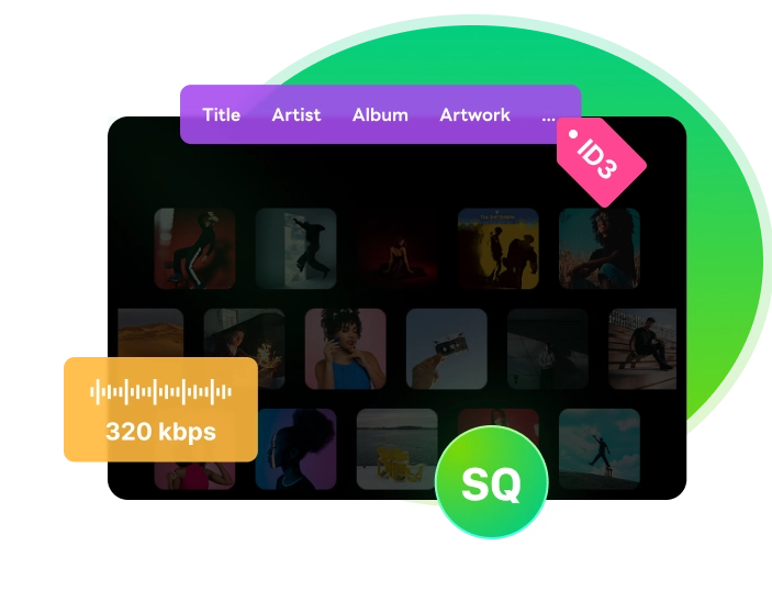 preserve original audio quality and id3 tags