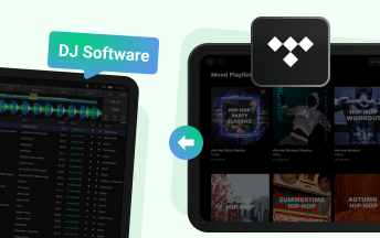 tidal to dj software