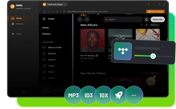 tidal to mp3 downloader