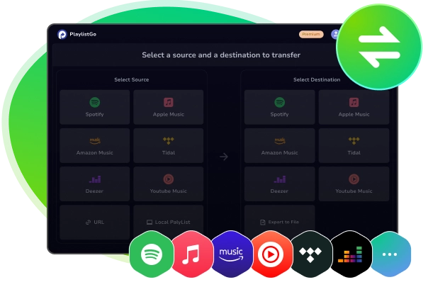 transfer music playlists between streaming platforms