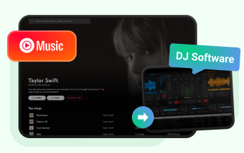 dj with youtube music