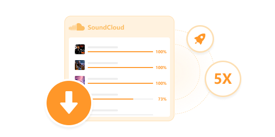 download soundcloud playlists at 5x speed