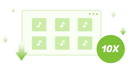 Convert Spotify Music at 10x fast speed