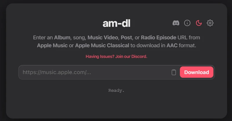 am-dl apple music playlist online downloader