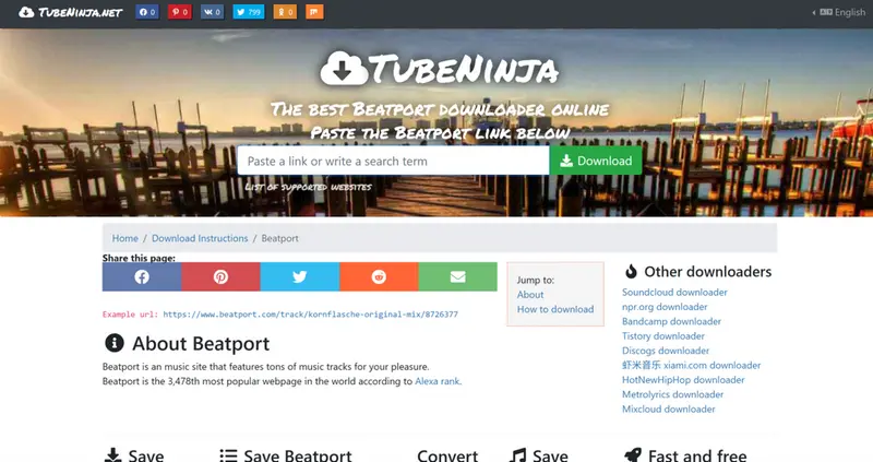 Paste the copied URL in the search box