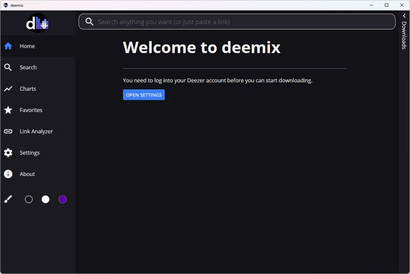 deemix download deezer songs