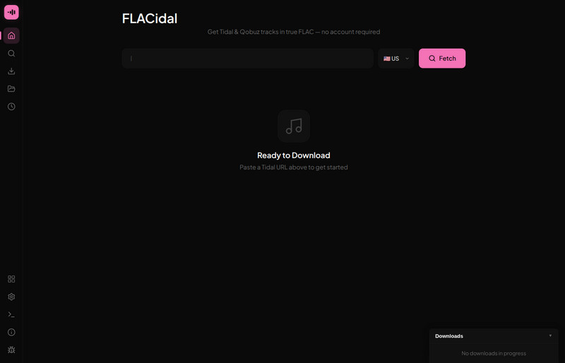 flacidal FLAC Music Downloader on GitHub