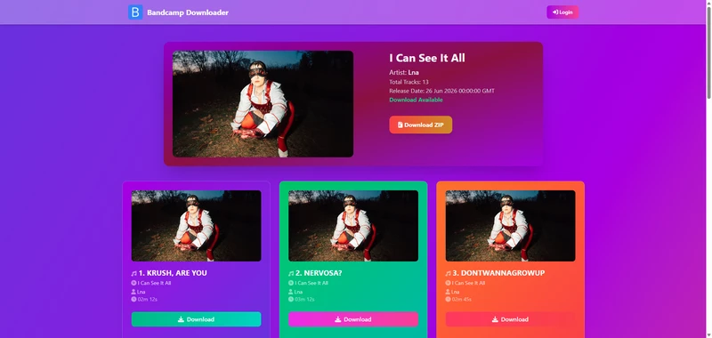 download bandcamp albums free online