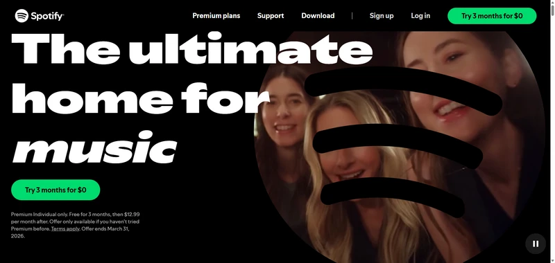 spotify official premium free offer