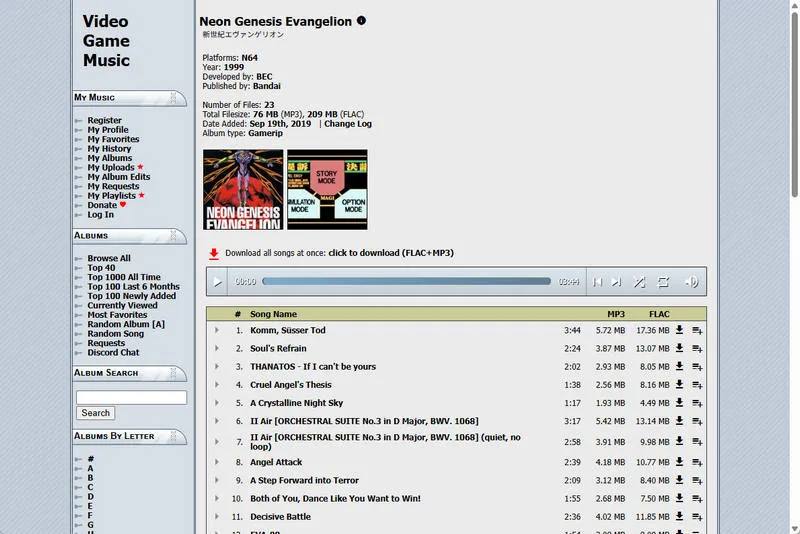 Anime OST Download: Khinsider