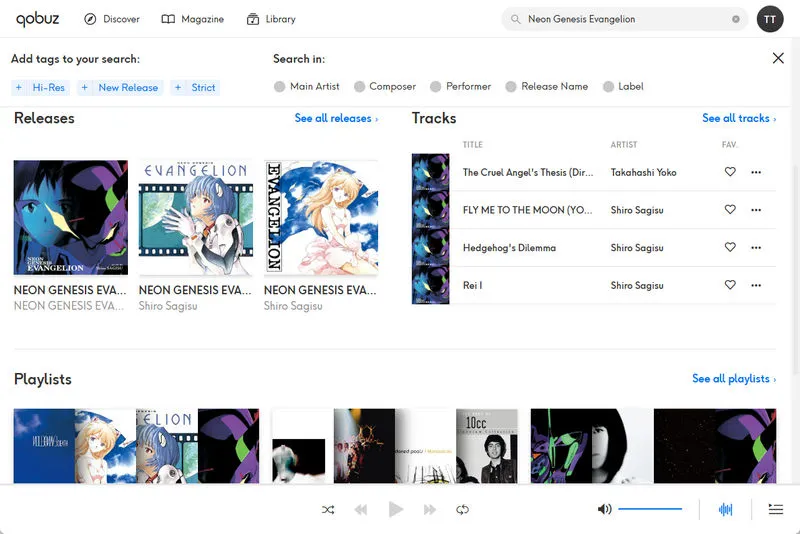 Anime OST Download: Qobuz
