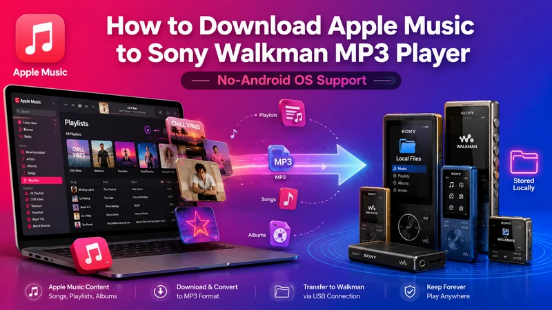 download apple music to sony walkman player