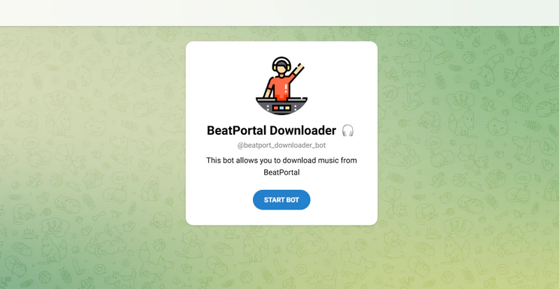 Beatport Downloader Bot
