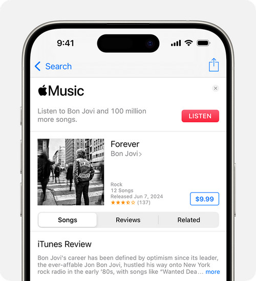 buy apple music on itunes store