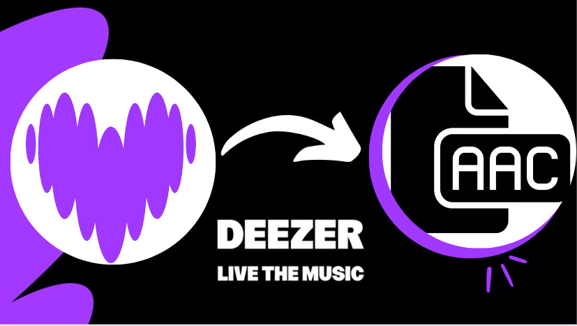 convert deezer music to aac audio format