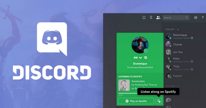 Play Spotify music on Discord