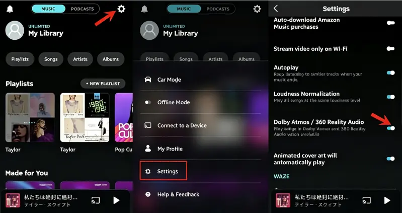 Enable Dolby Atmos on Mobile Devices 