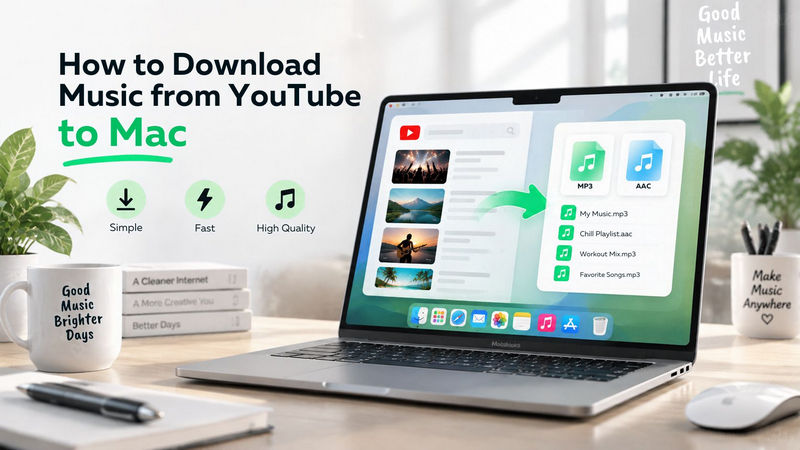 Download music from YouTube to Mac