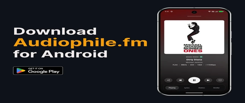 Audiophile.fm lossless internet radio app for Android