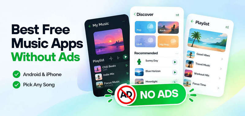 Best free music apps without ads for Android and iPhone
