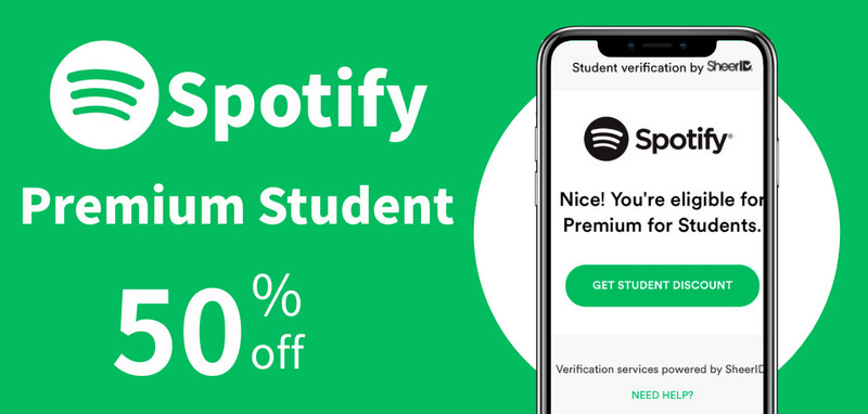 get spotify premium student