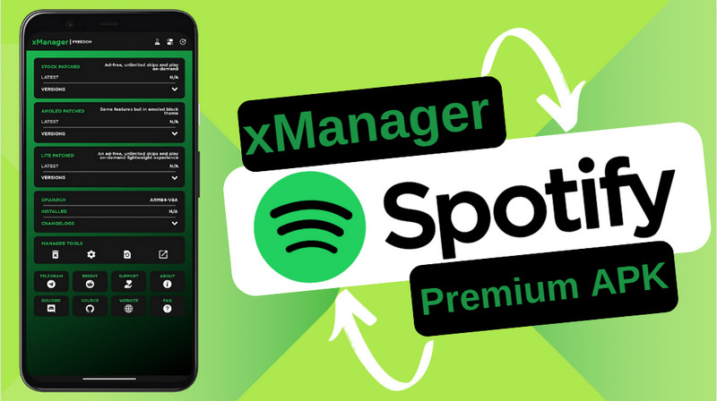 download xmanager spotify apk for use