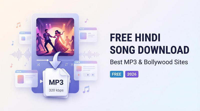 Hindi song download websites for MP3 and Bollywood music