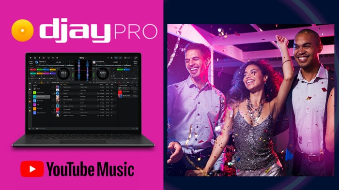 mix youtube music in djay pro