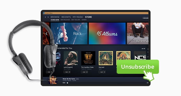 keep amazon music playable after canceling subscription