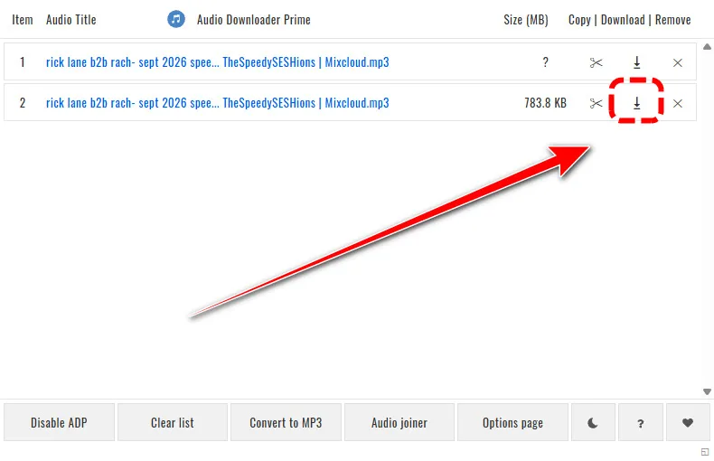 Audio Downloader Prime