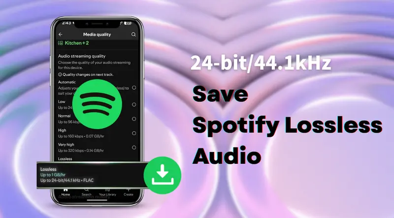 save spotify lossless audio to computer