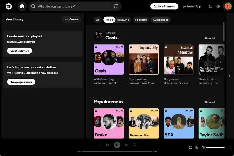 SoundCloud Alternative Spotify