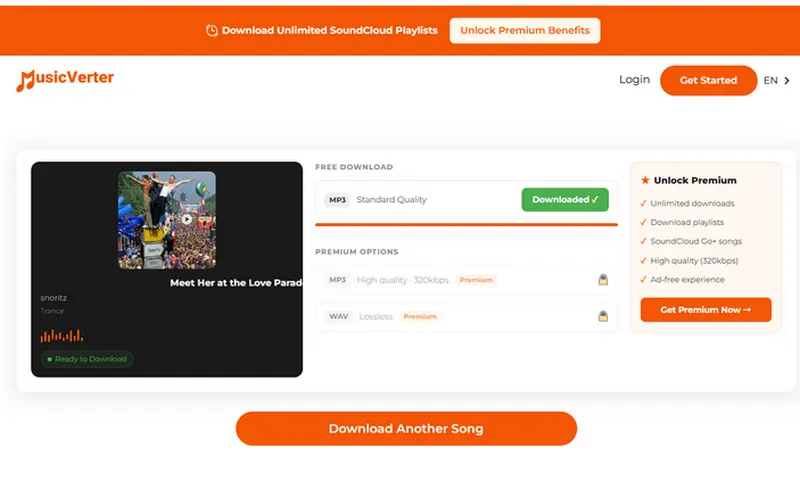 Step 2: Download mp3 song from scvmp3