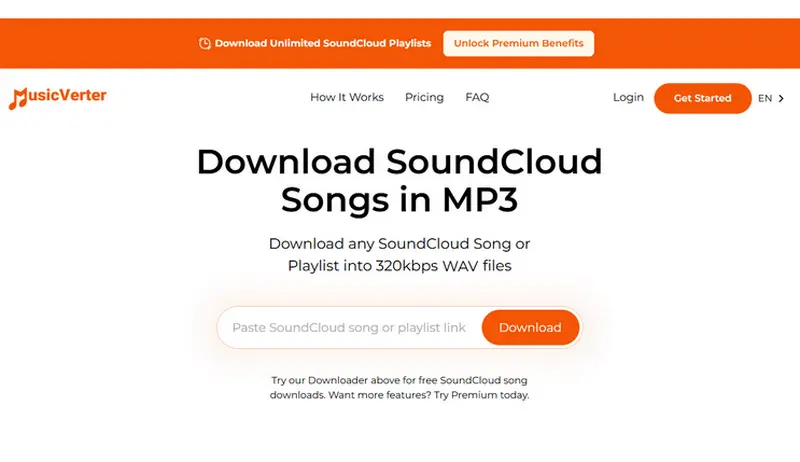 Step 1: Copy link and paste it into musicverter