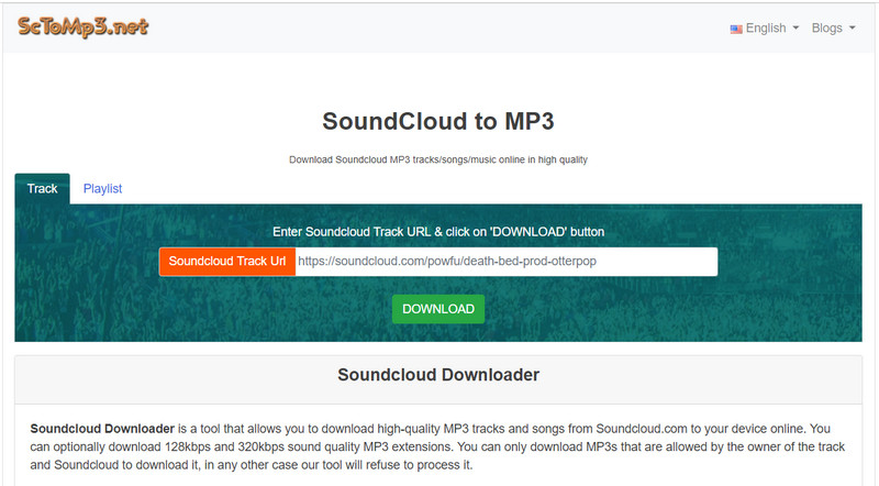 soundcloud to mp3 downloader site