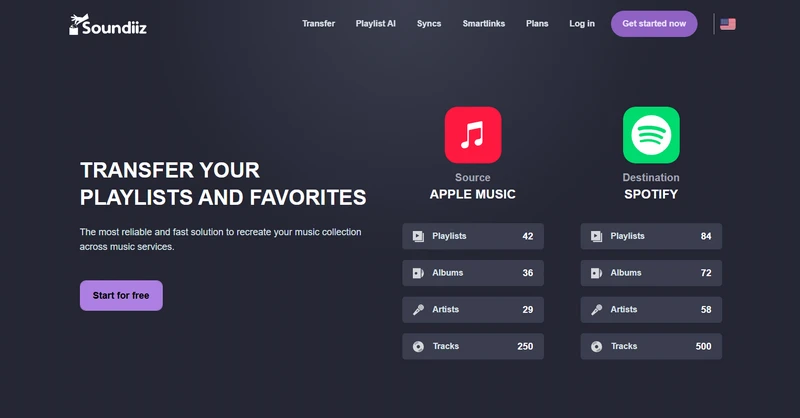 tune apple music to spotify