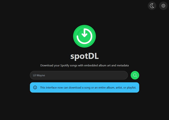 download spotify playlists without premium with spotDL