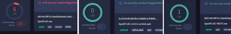 SpotiFLAC safety scan results
