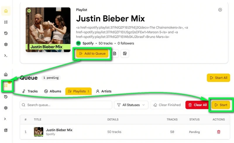 Download Spotify to FLAC with SpotiFLAC Desktop