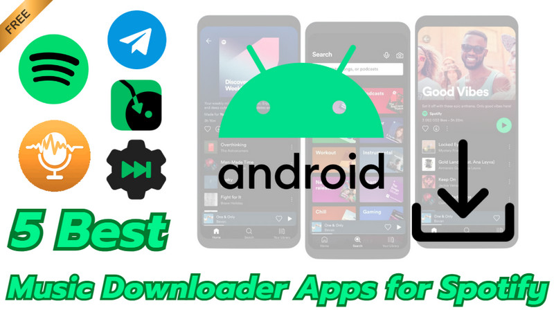 android app for downloading spotify music