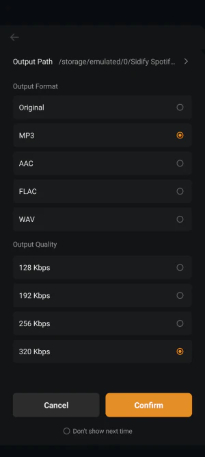 spotify playlist mp3